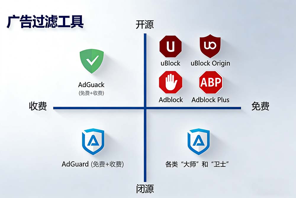 全平台支持，长久有效的广告过滤解决方案